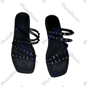 Steve Madden Skyler J Black sandals size:8